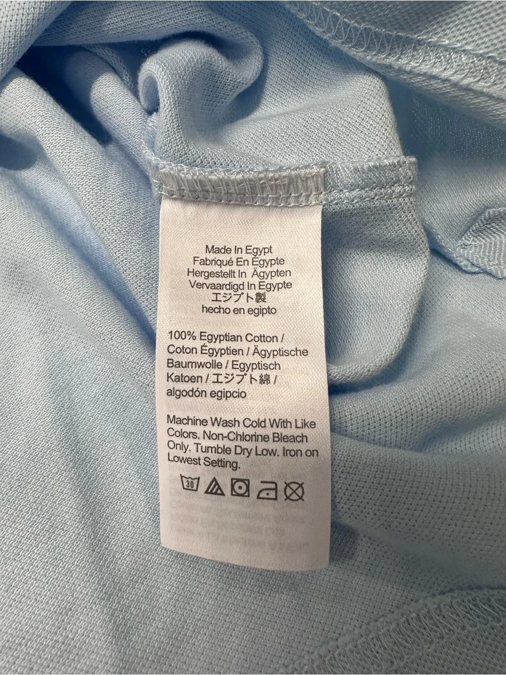 J. Crew Bowery Light Blue Men's Polo Shirt